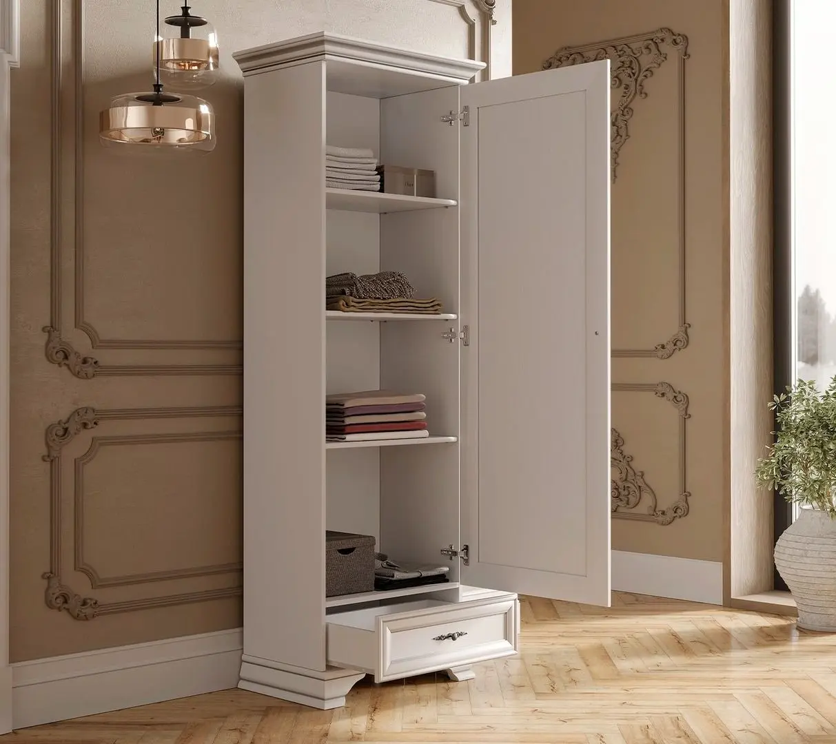 Penal Gerbor Kentuki REG1D1S(N) (Alpine White)