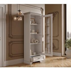 Vitrina Gerbor Kentuki REG1W1S(N) (Alpine White) Thumb