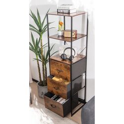 Penal-vitrina Costway JZ10067CF (Rustic Brown) Thumb