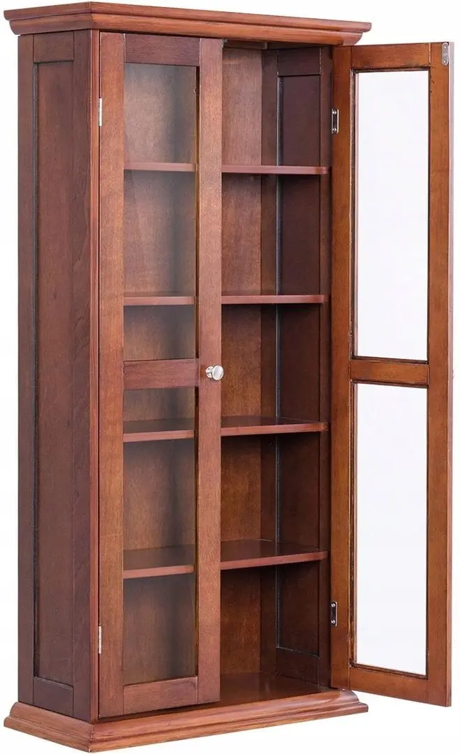 Vitrina Costway HW56755 (Brown) - 2