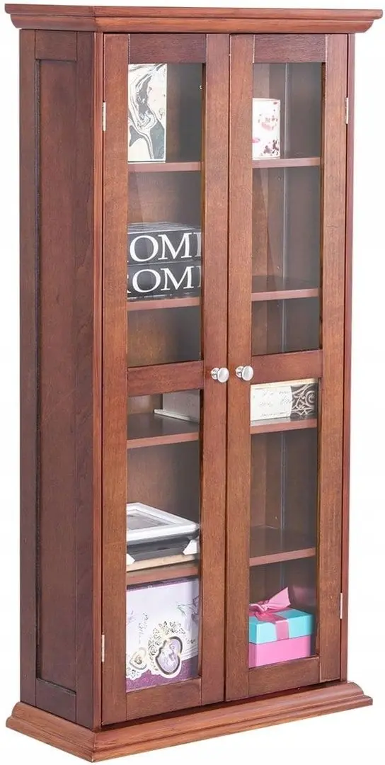 Vitrina Costway HW56755 (Brown) - 4