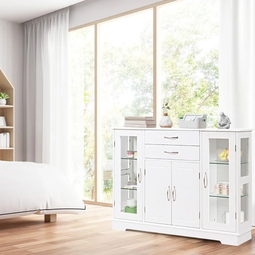 Tumba Costway HW60366WH (White)