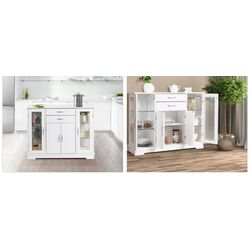 Tumba Costway HW60366WH (White) Thumb