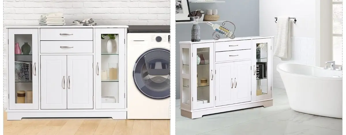 Tumba Costway HW60366WH (White)