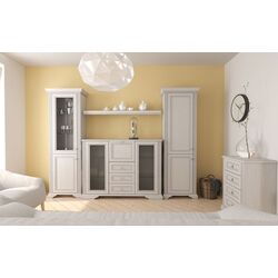 Vitrina Gerbor White 1D1W (Snow Ash/Silver Pine) Thumb