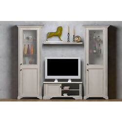 Vitrina Gerbor White 1D1W (Snow Ash/Silver Pine) Thumb