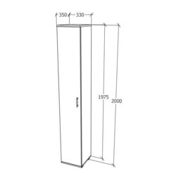 Penal Haaus Como (Anthracite/White) Thumb