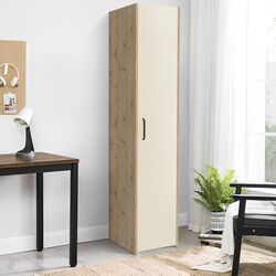 Пенал Haaus Malmo 1D с полками 200x52 cm (Artisan Oak/Clay)