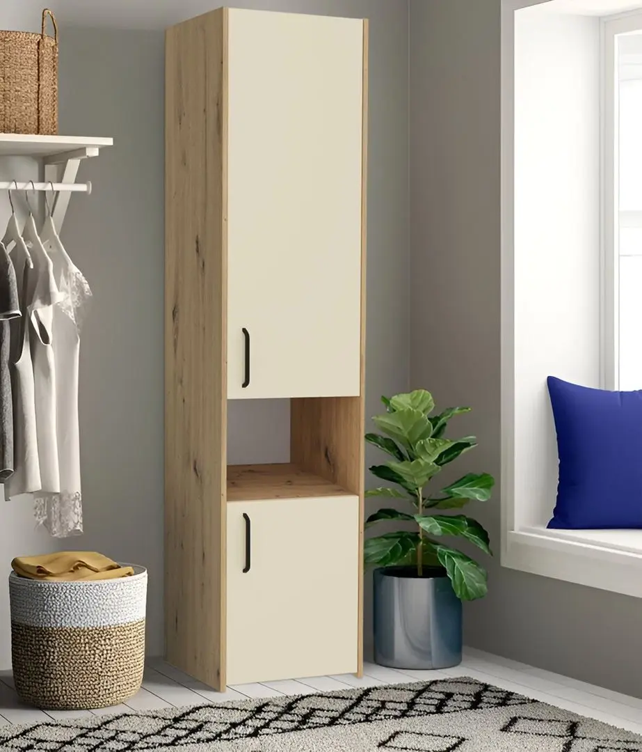 Пенал Haaus Malmo 2D 200x50 cm (Clay/Artisan Oak)