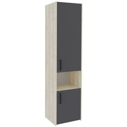 Пенал Haaus Malmo 2D 200x50 cm (White Oak/Anthracite) Thumb