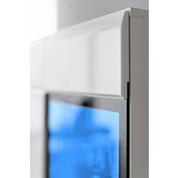 Dulap-vitrina Halmar Lauren WIT/SV (White/White Gloss) Thumb