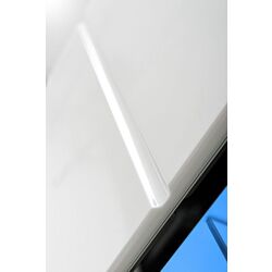 Dulap-vitrina Halmar Lauren WIT/SV (White/White Gloss) Thumb