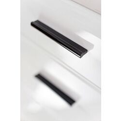 Dulap-vitrina Halmar Lauren WIT/SV (White/White Gloss) Thumb