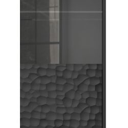 Vitrina Halmar Bullet W-1 (Black/Gold) Thumb