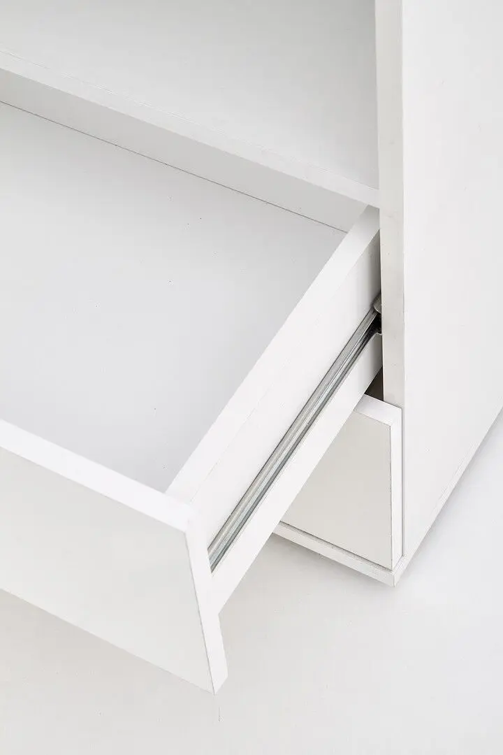 Vitrina Halmar Lima W-1 (White/Sonoma Oak)