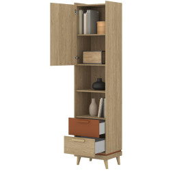 Пенал Helvetia Scandi 24D5OH88 (Oiled oak/Brick) Thumb