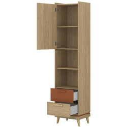 Пенал Helvetia Scandi 24D5OH88 (Oiled oak/Brick) Thumb