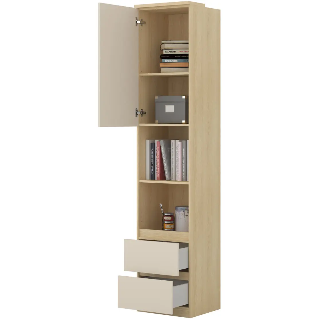 Пенал Helvetia Terra 24LBON84 (Lindberg oak/Sand beige) - 5