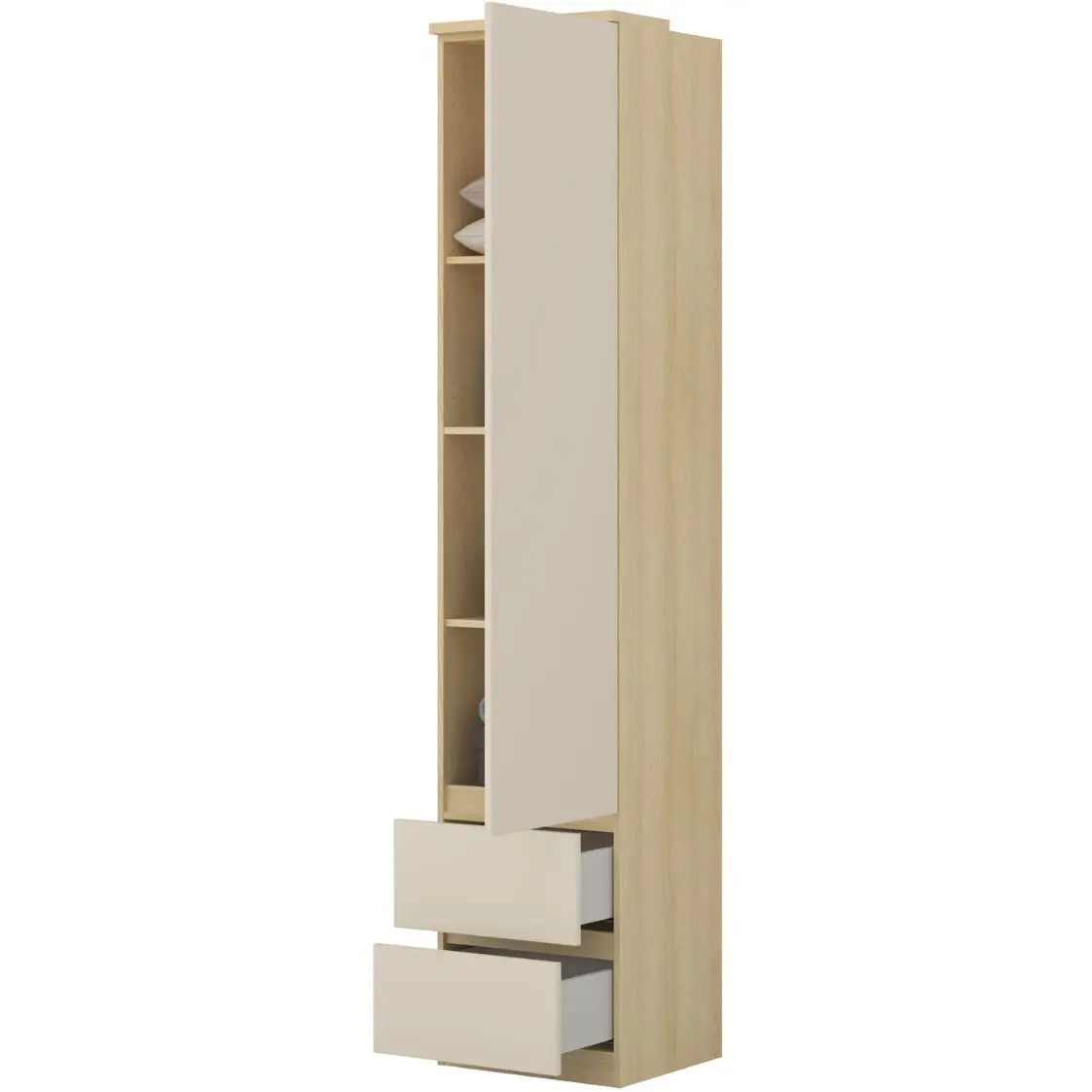 Пенал Helvetia Terra 24LBON85 (Lindberg oak/Sand beige) - 3