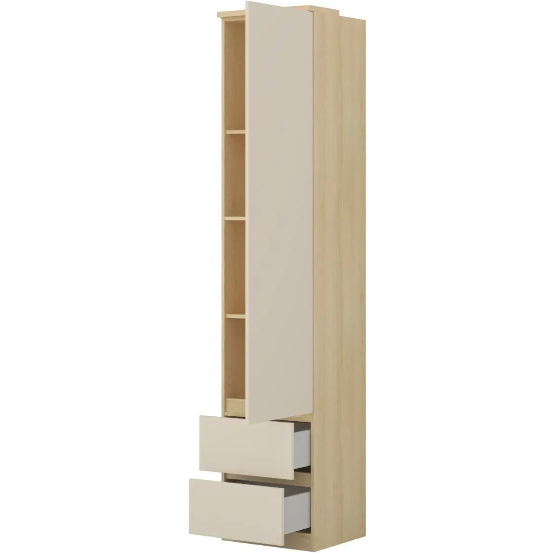 Пенал Helvetia Terra 24LBON85 (Lindberg oak/Sand beige) - 5