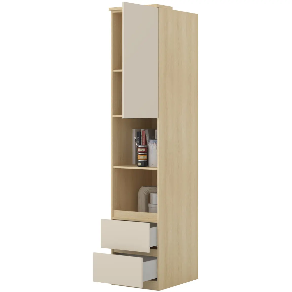 Пенал Helvetia Terra 24LBON94 (Lindberg oak/Sand beige) - 7