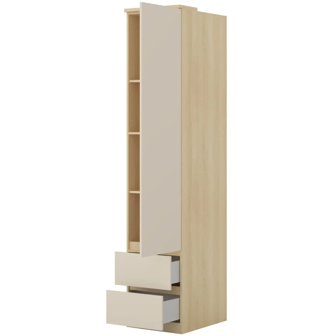 Пенал Helvetia Terra 24LBON95 (Lindberg oak/Sand beige) - 4