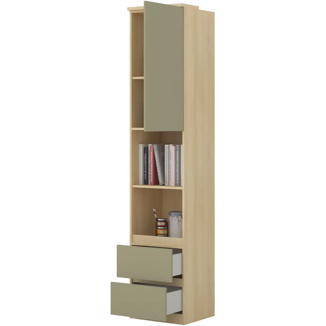 Пенал Helvetia Terra 24LEON84 (Lindberg oak/Eucalyptus) - 6