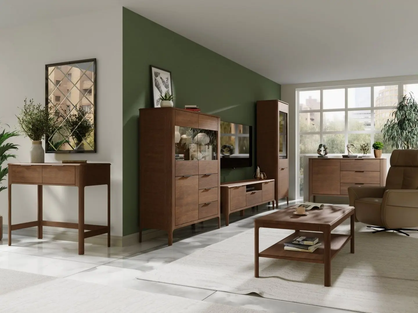 Тумба Helvetia Malawi 3D3S (Veneer Natural Oak) - 4