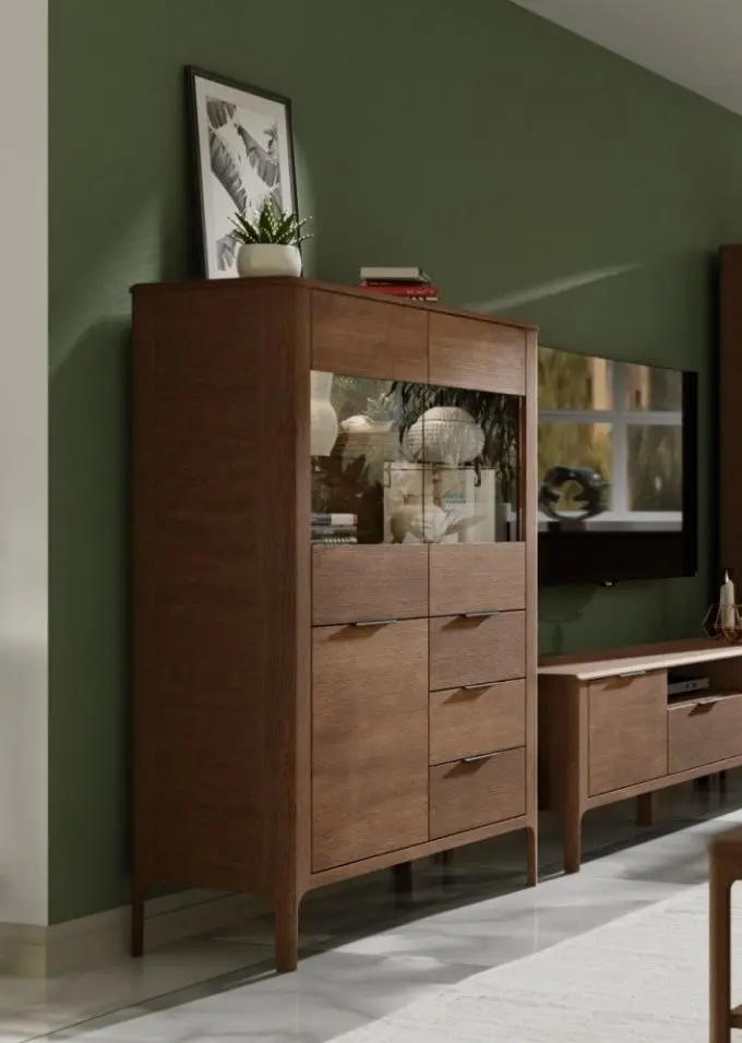 Тумба Helvetia Malawi 3D3S (Veneer Natural Oak)