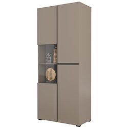 Витрина Helvetia Cross 3D 79 cm (Congo/Black) Thumb