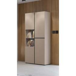 Витрина Helvetia Cross 3D 79 cm (Congo/Black)