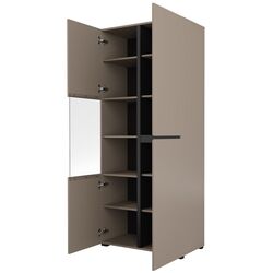 Витрина Helvetia Cross 3D 79 cm (Congo/Black) Thumb