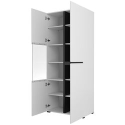 Витрина Helvetia Cross 3D 79 cm (White/Black) Thumb