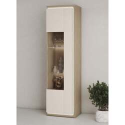 Витрина Helvetia Dore 1D 55 cm (Oiled Oak/Cashmere) Thumb