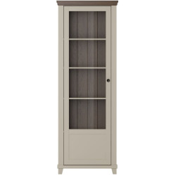 Витрина Helvetia Evora 24D1JU05 (Light beige/Dunin oak) Thumb