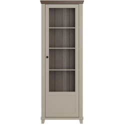 Витрина Helvetia Evora 24D1JU06 (Light beige/Dunin oak) Thumb