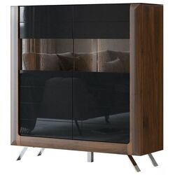 Tumba Helvetia Kasai 2D (Walnut/Black Gloss) Thumb