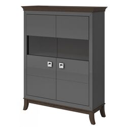 Tumba Helvetia Tisaro №42 2D (Chocolate Oak/Anthracite Gloss)