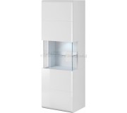 Vitrina suspendata Helvetia Toledo №07 1D (White/White Gloss)