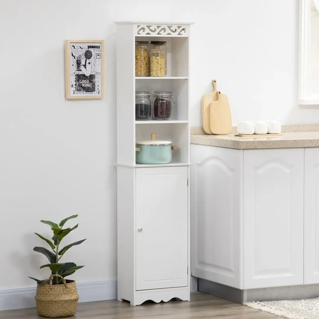 Пенал Homcom 834-198 40x23x160 cm (White)