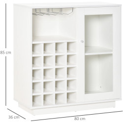 Витрина Homcom 801-191 (White) Thumb