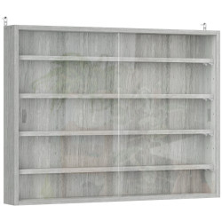 Vitrina Homcom 833-761GY (Grey) Thumb
