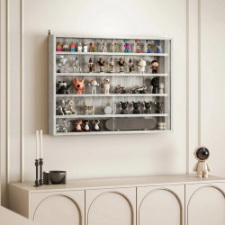 Vitrina Homcom 833-761GY (Grey)