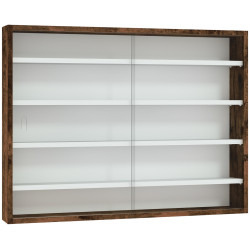 Vitrina Homcom 833-761V00RB (Rustic Brown) Thumb