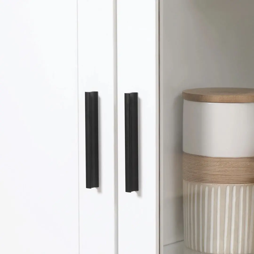 Vitrina Homcom 835-652 76x36x160 cm (White/Natural Oak) - 6