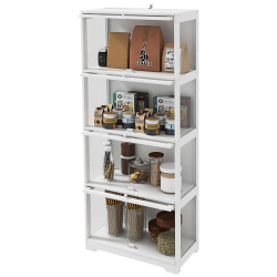 Vitrina Homcom 838-450V00WT (White) Thumb