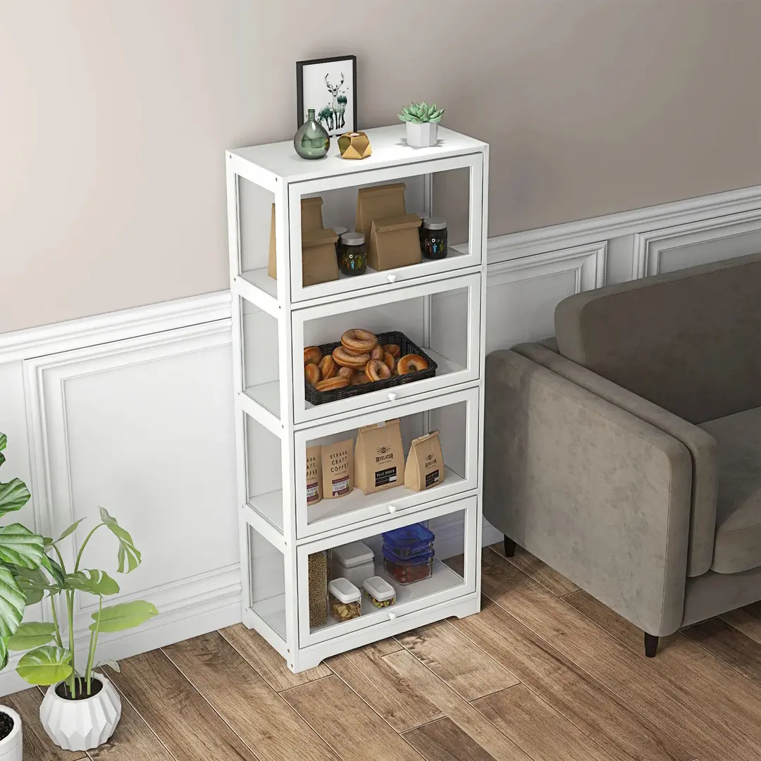 Vitrina Homcom 838-450V00WT (White)