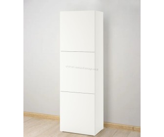 Шкаф Ikea Besta 60x42x193 (Белый Лаппвикен/Белый)