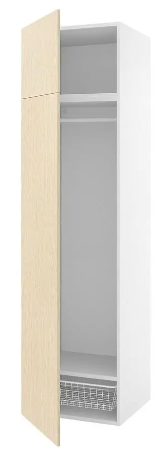 Penal Ikea Platsa 60x57x221 (Alb/Kalbaden Aspect Pin Intens)