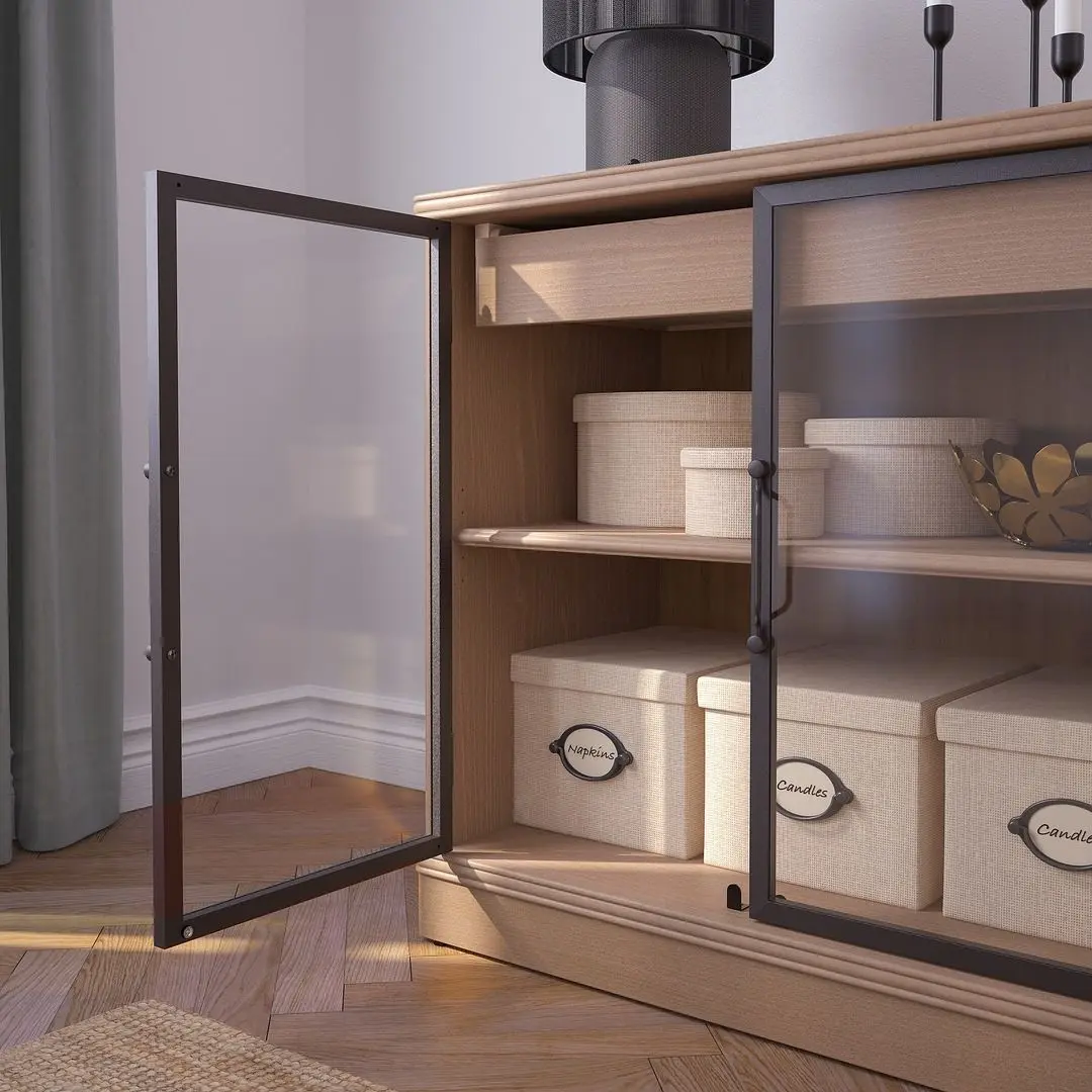 Servant Ikea Lanesund 161x47x81 (Gri-Maro)